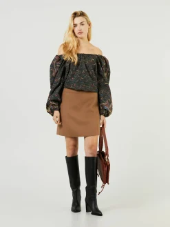 Bluse 'Lavinia' Khaki
