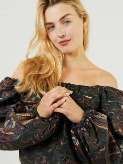 Bluse 'Lavinia' Khaki