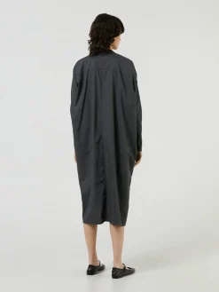 Blusenkleid Grau