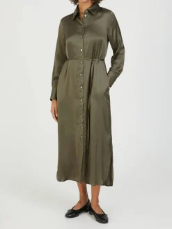 Blusenkleid Khaki