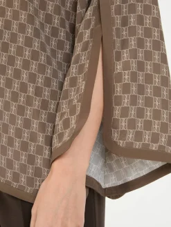Bluse 'Plazzo' Braun