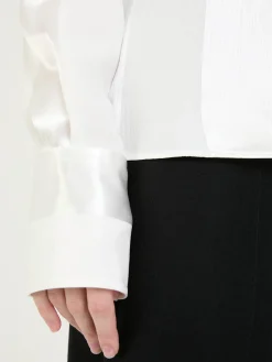 Bluse Weiß