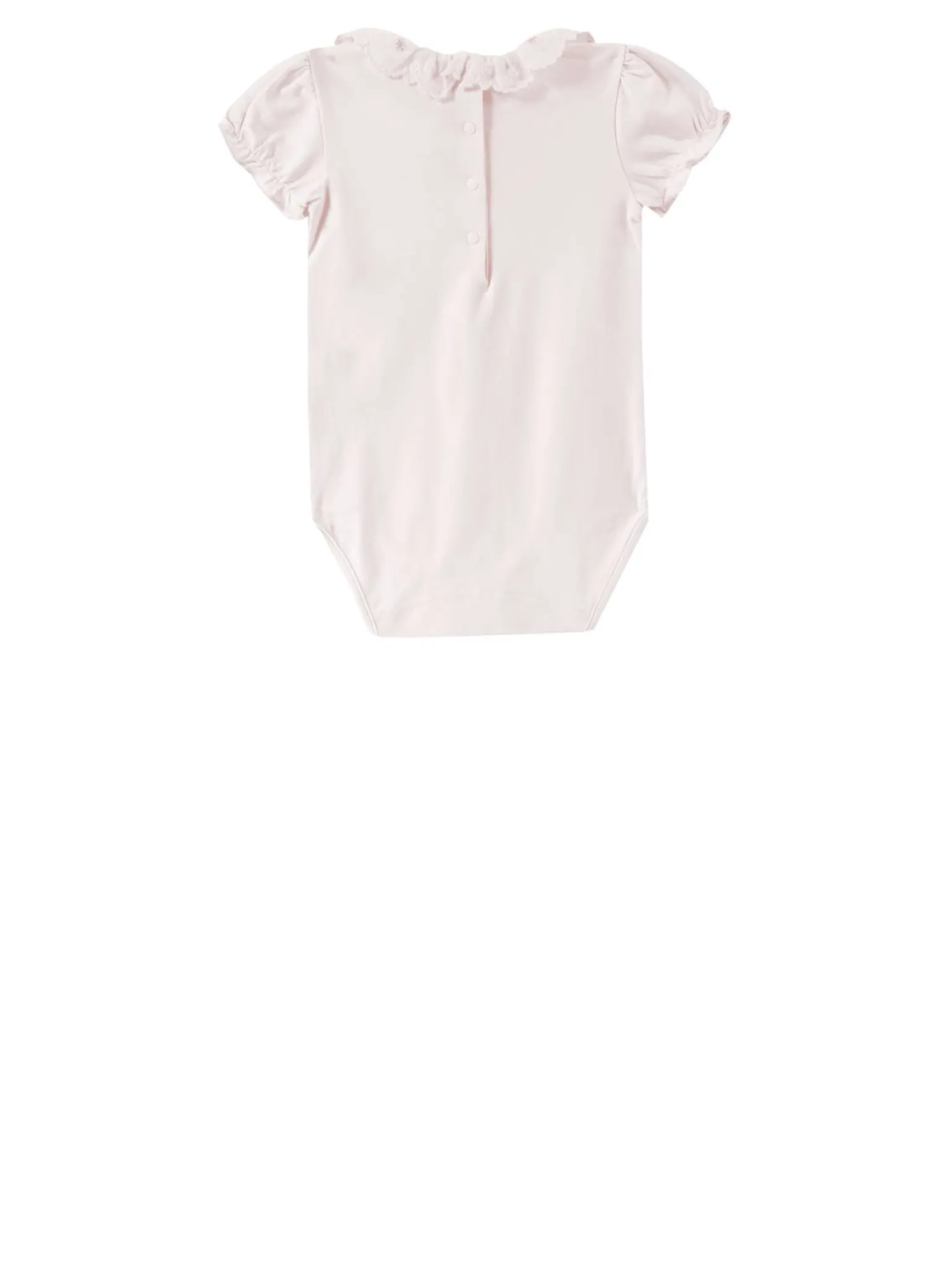 Body mit Bubikragen Rosé