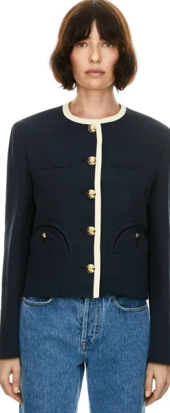 Bolero 'Genesis Shamo' Marineblau