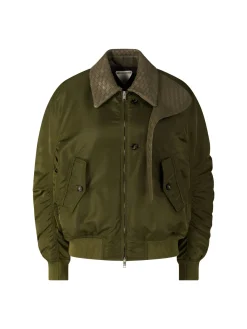 Bomberjacke aus wattiertem Nylon Shrub