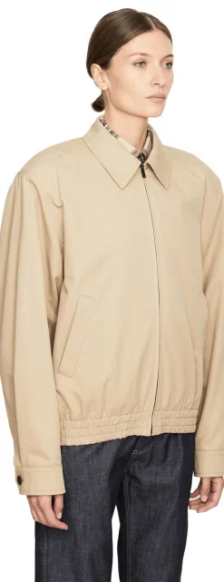 Bomberjacke 'Bas' Beige