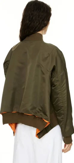 Bomberjacke Khaki