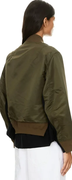 Bomberjacke Khaki