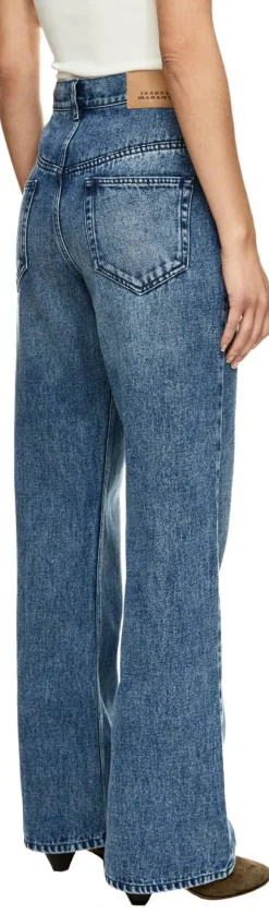 Boot-Cut Jeans 'Belvira' Blau