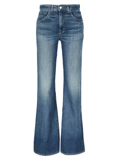 Bootcut Jeans 'Celia' Marineblau