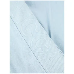 Boot-Cut Jeans mit Logo-Schriftzug Hellbalu