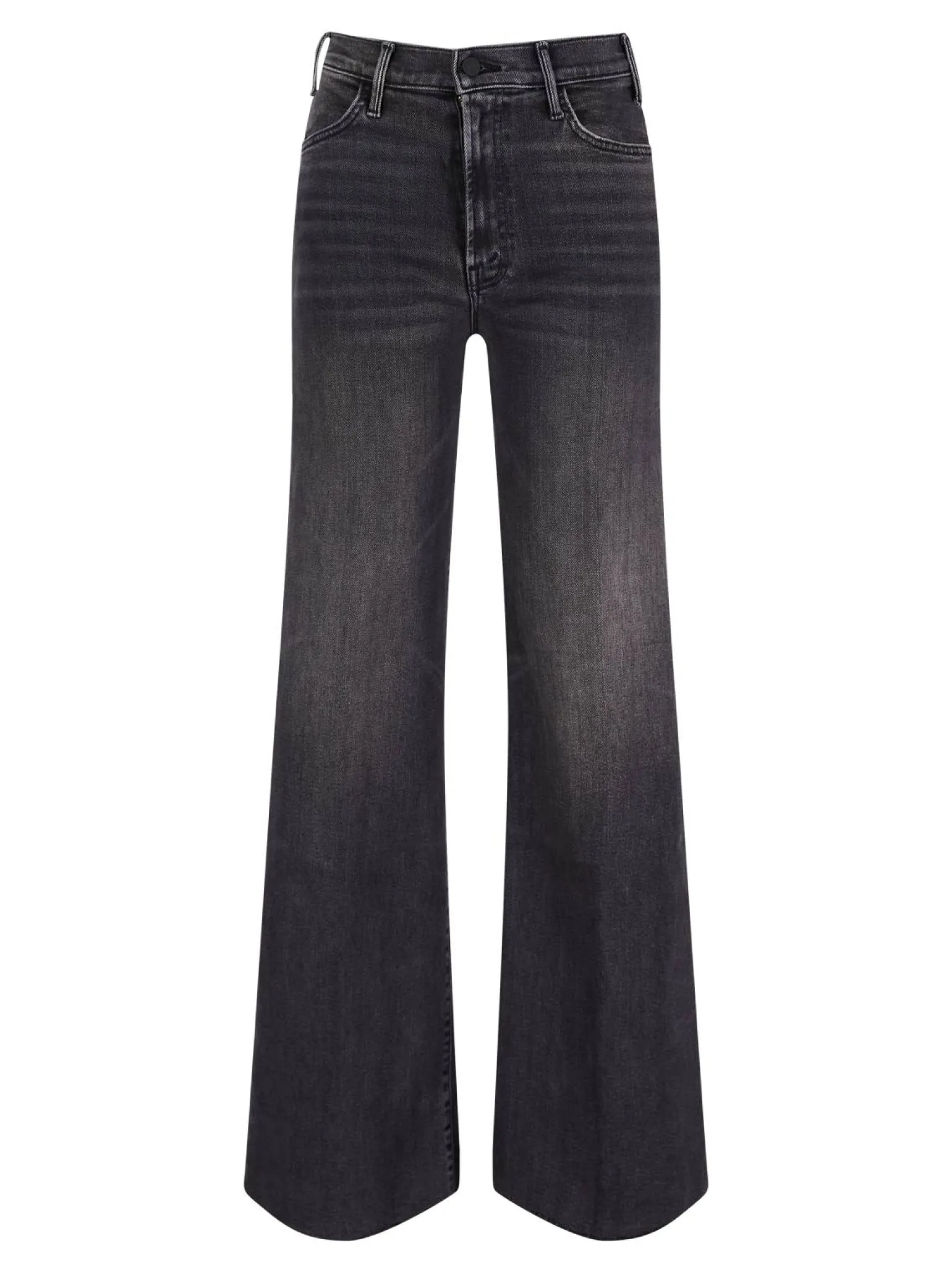 Boot-Cut Jeans 'The Hustler Roller Fray' Grau