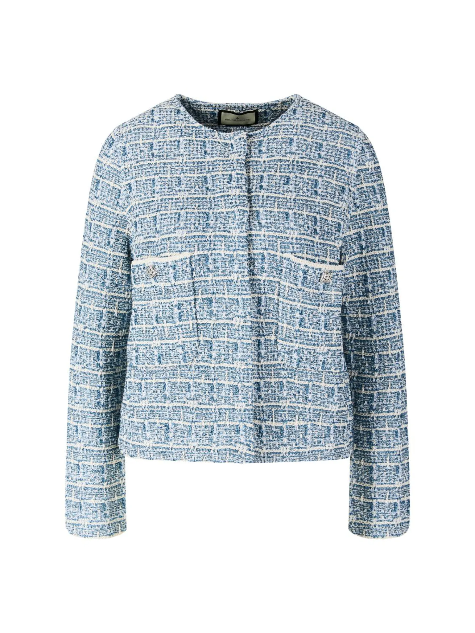Bouclé Blazer Türkis