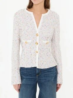 Bouclé-Jacke Multi