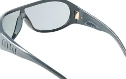 Breite Sonnenbrille Anthrazit