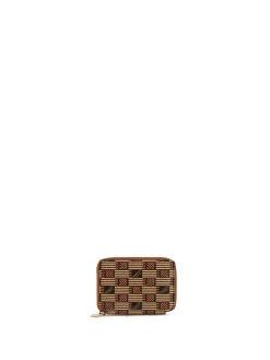 Brieftasche 'Zip Mini Wallet' Braun
