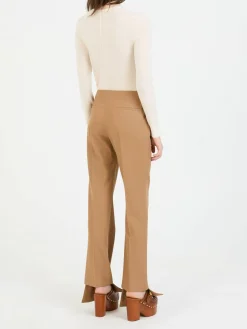 Broken-Heel Wollhose Braun