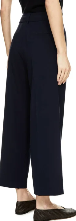 Bundfaltenhose 'Sloanne' Marineblau