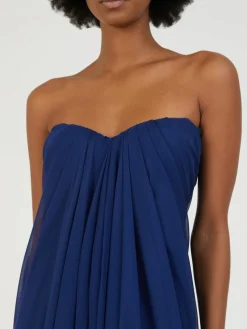 Bustierkleid Marineblau