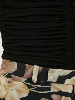 Bustier-Top Schwarz