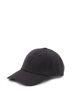 Cap aus Baumwolle Marineblau
