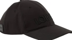 Cap mit LOEWE-Stickerei Schwarz