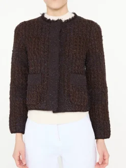Cardigan Dunkelbraun