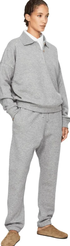 Cashmere-Hose 'Teo' Grau