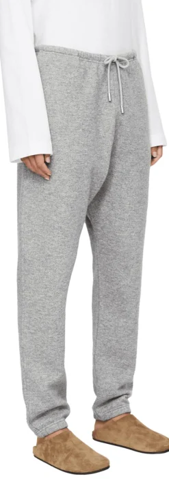 Cashmere-Hose 'Teo' Grau
