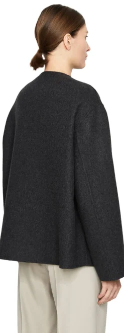 Cashmere-Jacke 'Quintus' Grau