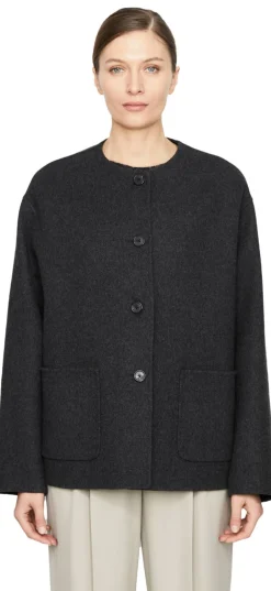 Cashmere-Jacke 'Quintus' Grau