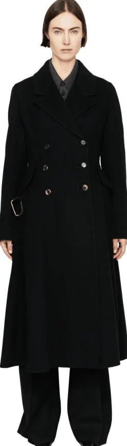 Cashmere-Mantel 'Cantwell' Schwarz