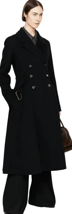 Cashmere-Mantel 'Cantwell' Schwarz