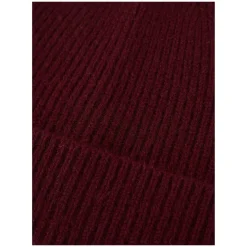 Cashmere-Mütze Bordeaux