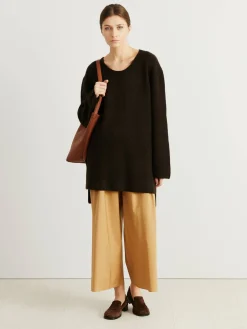 Cashmere-Pullover 'Camela' Dunkelbraun