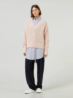 Cashmere-Pullover Rosé