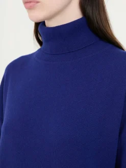 Cashmere-Pullover 'Talila' Mittelblau