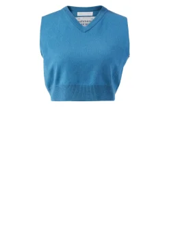 Cashmere-Pullunder 'n°285 Freedom' Blau
