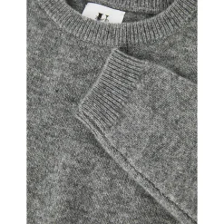 Cashmere-Rundhalspullover Grau