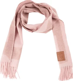Cashmere-Schal mit Rosé