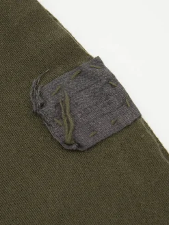 Cashmere-Schal 'Sim Large' Khaki