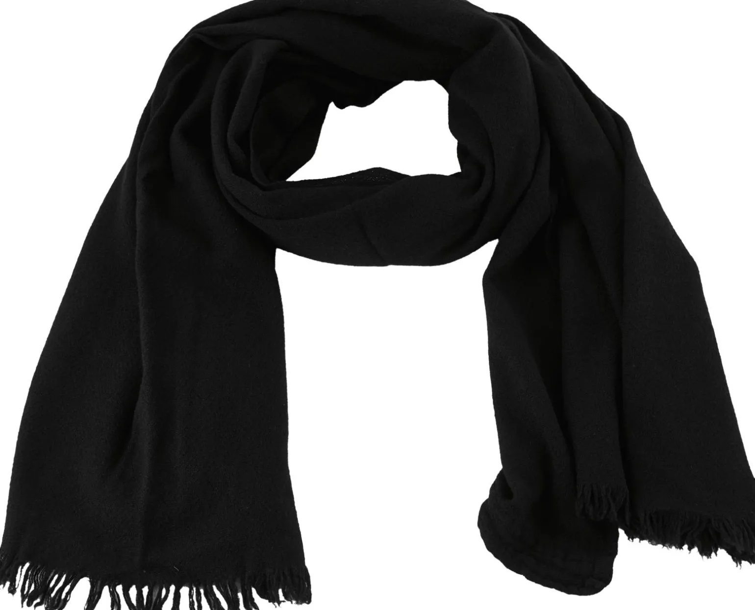 Cashmere-Schal 'Sim' Schwarz