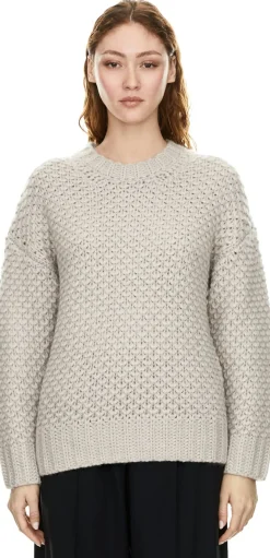 Cashmere-Seidenpullover 'Aurelline' Gravel
