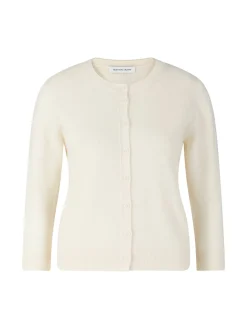 Cashmere-Seide Twin-Set 'Niara' Ecru