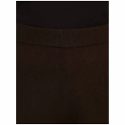 Cashmere-Strickhose Dunkelbraun