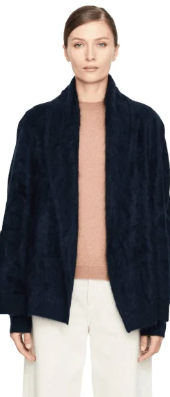 Cashmere-Strickjacke 'Kamelia' Navy