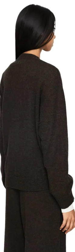 Cashmere-Strickjacke 'Lille' Chocolat