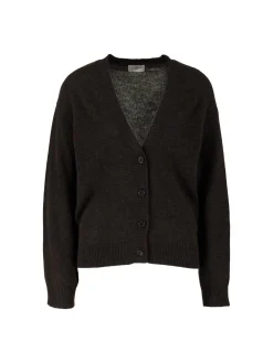 Cashmere-Strickjacke 'Lille' Chocolat