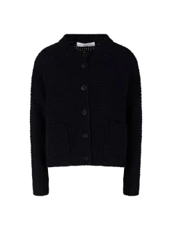 Cashmere-Strickjacke 'Marjorie' Navy