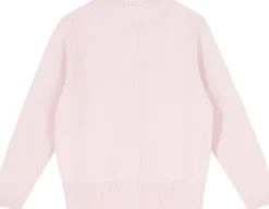 Cashmere-Strickjacke Rosé